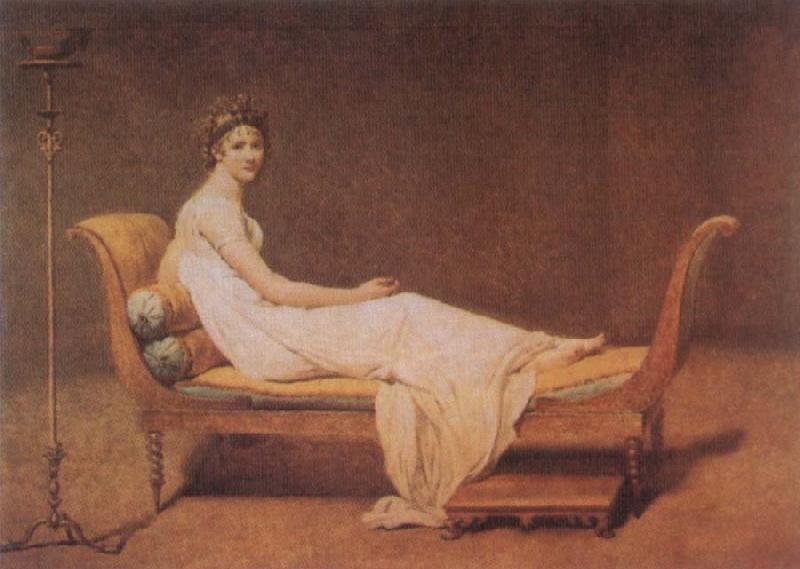 Jacques-Louis David Madame Recamier France oil painting art